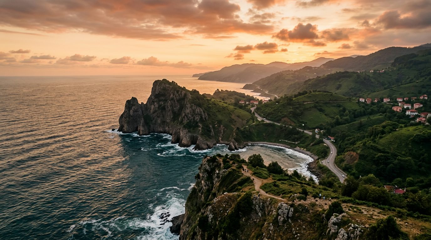 Samsun's Black Sea coast, Turkey